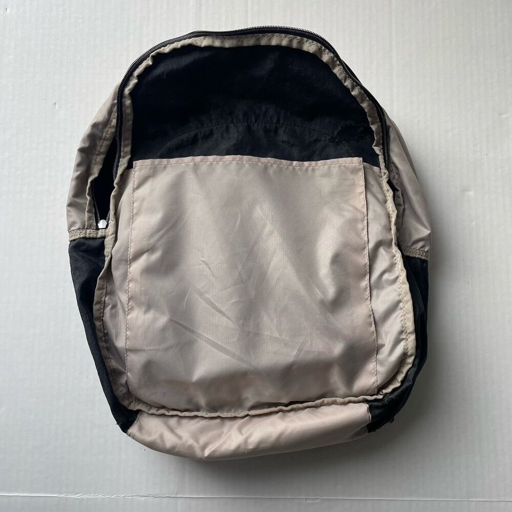 Kipling Seoul Black Large School Backpack Padded Laptop Sleeve Multi Pockets - Picture 4 of 8